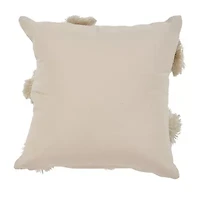 LR Home Wilson Floral Square Throw Pillow