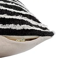 LR Home Sam Stripe Square Throw Pillow