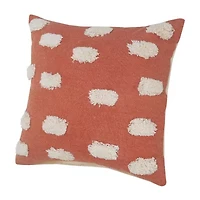 LR Home Zoya Modern Square Throw Pillow
