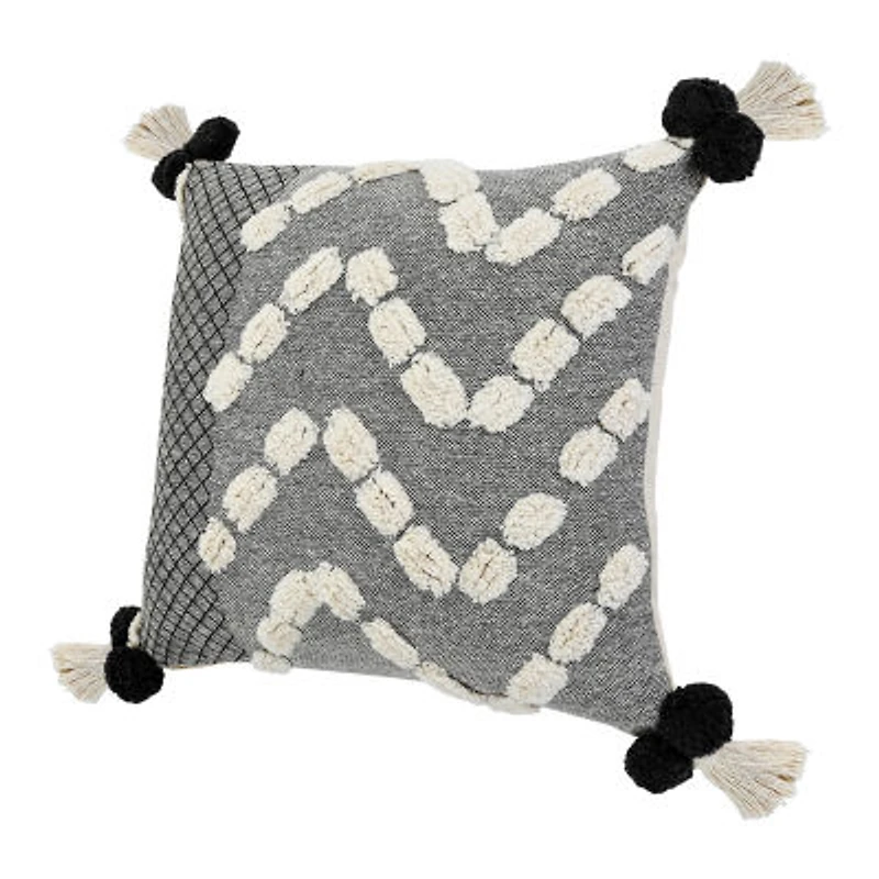 Lr Home Zara Textured Square Throw Pillow
