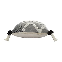 LR Home Zara Textured Square Throw Pillow