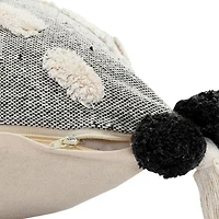 LR Home Zara Textured Square Throw Pillow