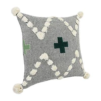 LR Home Dan Geometric Square Throw Pillow