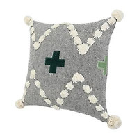 LR Home Dan Geometric Square Throw Pillow