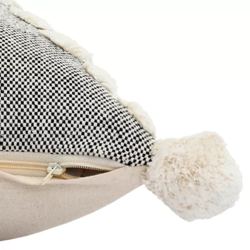 LR Home Dan Geometric Square Throw Pillow