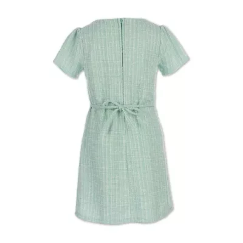 Speechless Little Girls Short Sleeve A-Line Dress