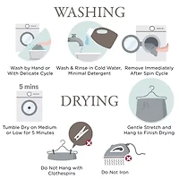 True North By Sleep Philosophy Marbled Sherpa Heated Washable Electric Midweight Throw