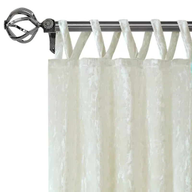 Achim Harper Tab Top Light-Filtering Single Curtain Panel
