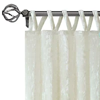 Achim Harper Tab Top Light-Filtering Single Curtain Panel