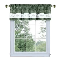 Achim Live; Love; Laugh Rod Pocket Federal & Truck Valance