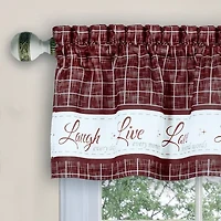 Achim Live; Love; Laugh Rod Pocket Federal + Tuck Valance