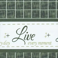 Achim Live; Love; Laugh Rod Pocket Federal & Truck Valance