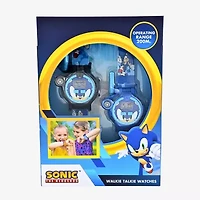 Sonic the Hedgehog Boys Multi-Function Multicolor 2-pc. Watch Boxed Set Snc40094jc