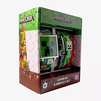 Mojang Minecraft Boys Green Strap Watch Min40129jc