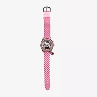 Hello Kitty Girls Pink Strap Watch Hk4240jc