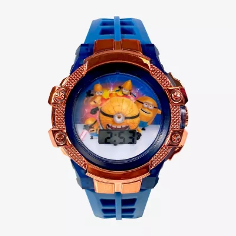 Despicable Me Boys Blue Strap Watch Dmf40030jc