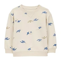 Carter's Toddler Boys Crew Neck Long Sleeve Sweatshirt