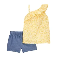 Carter's Little & Big Kid Girls 2-pc. Short Set