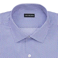 Van Heusen Everyday Defense Stain Shield Mens Regular Fit Stretch Fabric Wrinkle Free Long Sleeve Dress Shirt