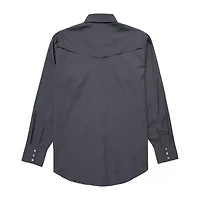 Ely Cattleman Stretch Tall Mens Long Sleeve Western Shirt