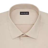 Van Heusen Comfort Performance Mens Regular Fit Stretch Fabric Wrinkle Free Long Sleeve Dress Shirt