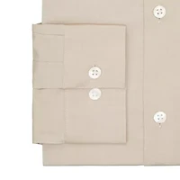 Van Heusen Comfort Performance Mens Regular Fit Stretch Fabric Wrinkle Free Long Sleeve Dress Shirt