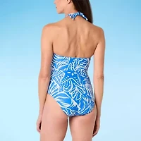 Liz Claiborne Womens One Piece Swimsuit