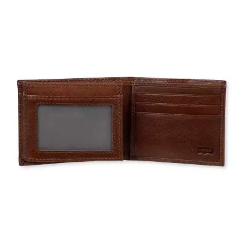 Levi's® Extra Capacity Trifold Mens Personalized Trifold Wallet