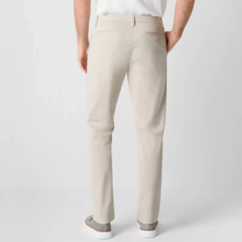 mutual weave Standard Chino Mens Slim Fit Flat Front Pant