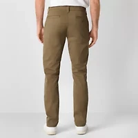 mutual weave Standard Chino Mens Relaxed Fit Flat Front Pant