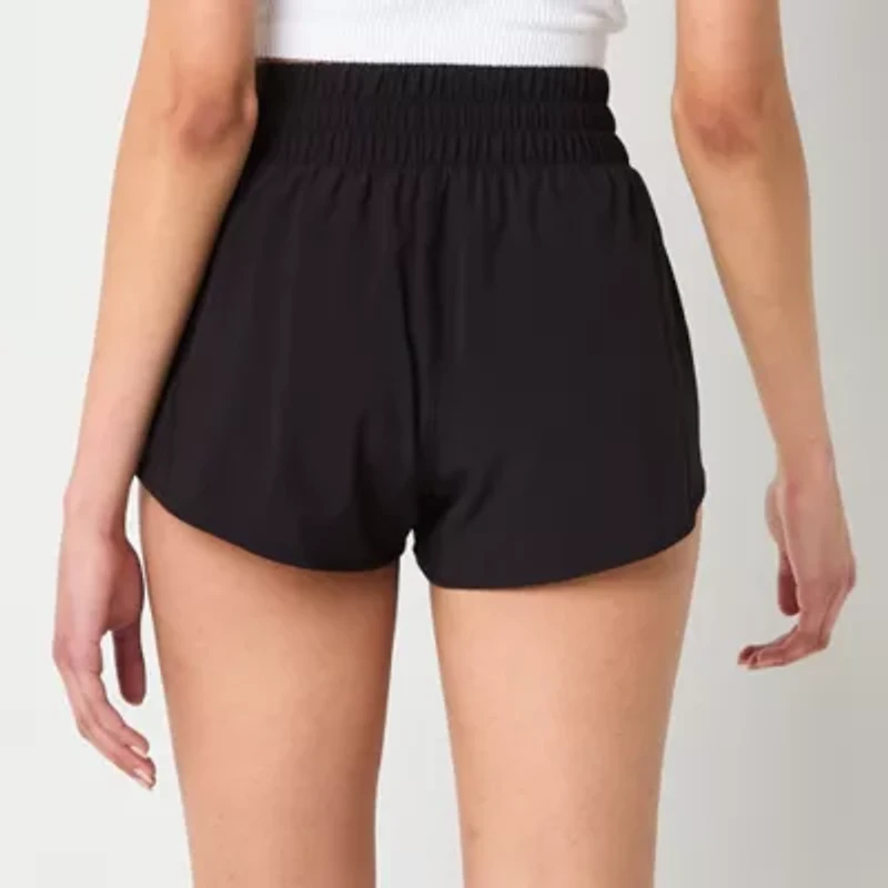 Arizona Juniors Womens Mid Rise Shortie Short