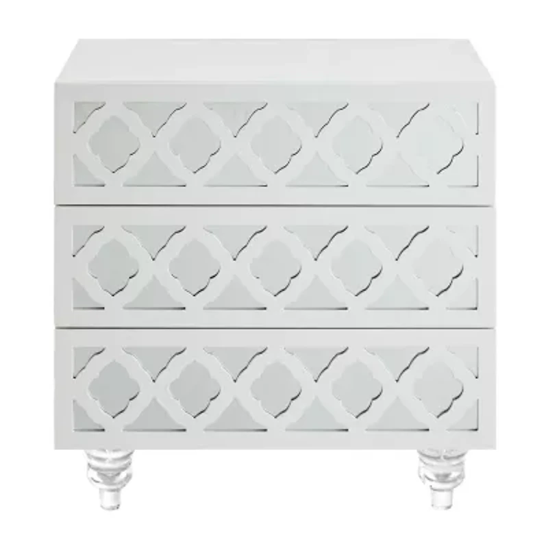 Francesca 3-Drawer Nightstand