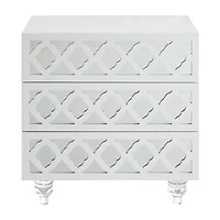 Francesca 3-Drawer Nightstand
