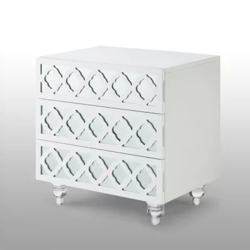 Francesca 3-Drawer Nightstand