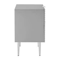 Zeynep 2-Drawer Nightstand