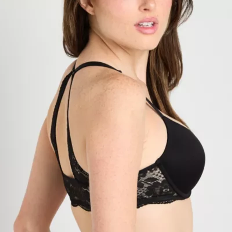 Arizona Body Cloud Kissed Front Close Push Up Demi Bra