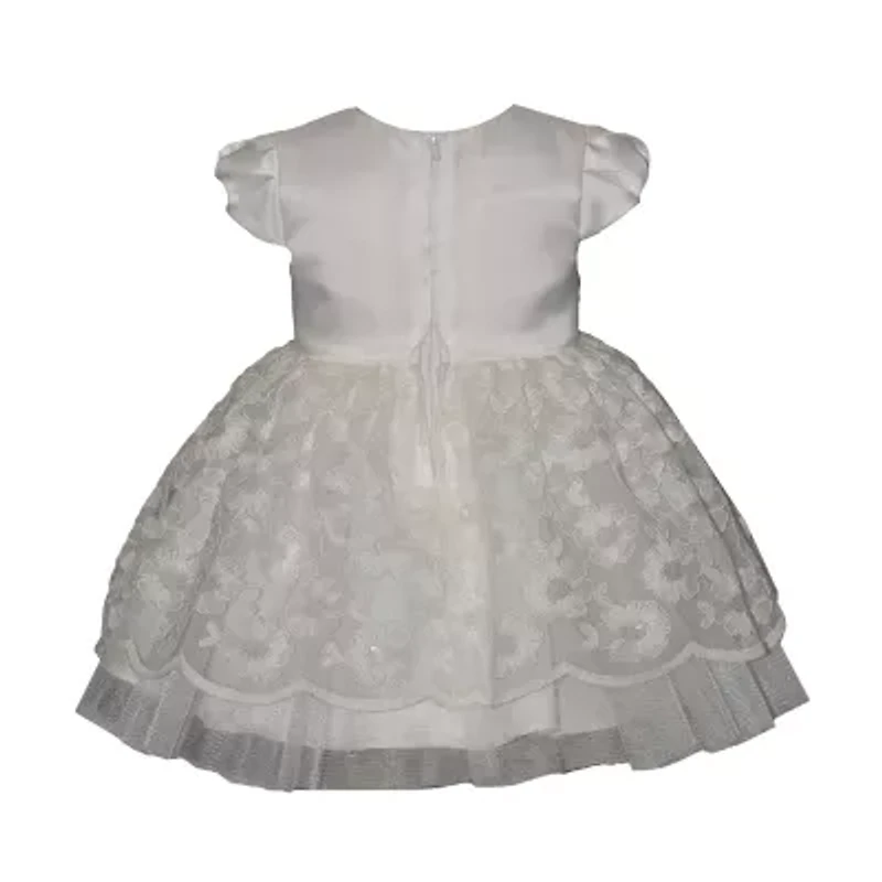 Bonnie Jean Baby Girls Short Sleeve A-Line Dress