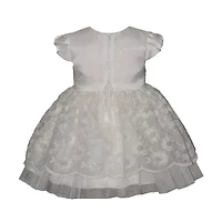 Bonnie Jean Baby Girls Short Sleeve A-Line Dress