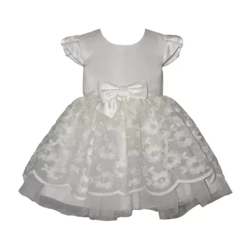 Bonnie Jean Baby Girls Short Sleeve A-Line Dress