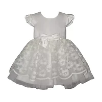 Bonnie Jean Baby Girls Short Sleeve A-Line Dress