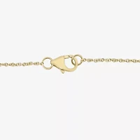 Floating Diamonds (F / Vs2) Womens 14K Gold Inch Cable Chain Necklace