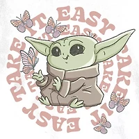 Little & Big Kid Girls Crew Neck Short Sleeve Regular Fit Star Wars Graphic T-Shirt