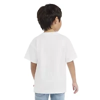 Levi's® Little Boys Crew Neck Short Sleeve Regular Fit Graphic T-Shirt