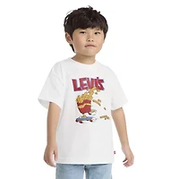 Levi's® Little Boys Crew Neck Short Sleeve Regular Fit Graphic T-Shirt