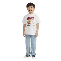 Levi's® Little Boys Crew Neck Short Sleeve Regular Fit Graphic T-Shirt