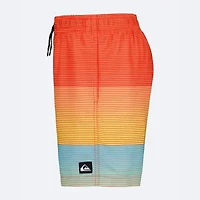 Quiksilver Big Kid Boys Striped Swim Trunks