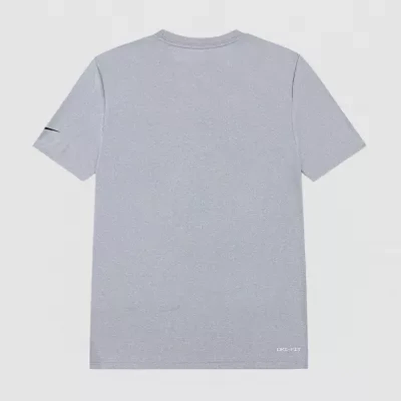 Nike 3BRAND by Russell Wilson Big Kid Boys Crew Neck Short Sleeve Regular Fit Graphic T-Shirt