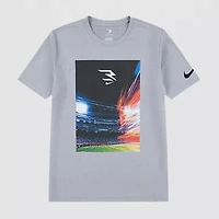 Nike 3BRAND by Russell Wilson Big Kid Boys Crew Neck Short Sleeve Regular Fit Graphic T-Shirt