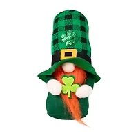 Northlight 7ft Plaid Gnome With Shamrocks St. Patricks Day Gnome