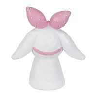 Northlight 8" Bunny Bust With Hair Bow Easter Figurine